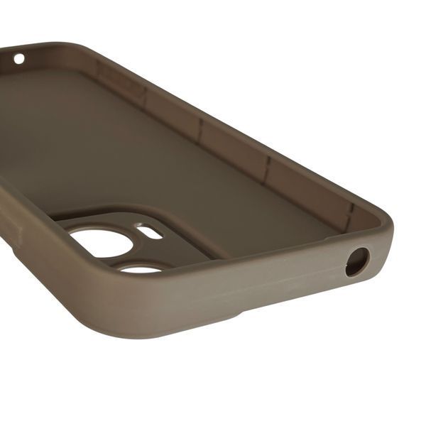 Чехол силиконовый Soft Touch с 3D принтом милый мишка для Motorola Moto G24 (PB1E0003RS) коричневый (Полная защита камеры) 0044741 фото