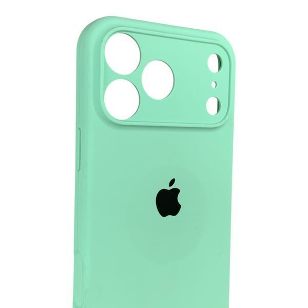 Чехол Silicone Case для Apple iPhone 17 Pro Max зеленый Avocado Green (софт-тач, закрытая камера) 0061905 фото