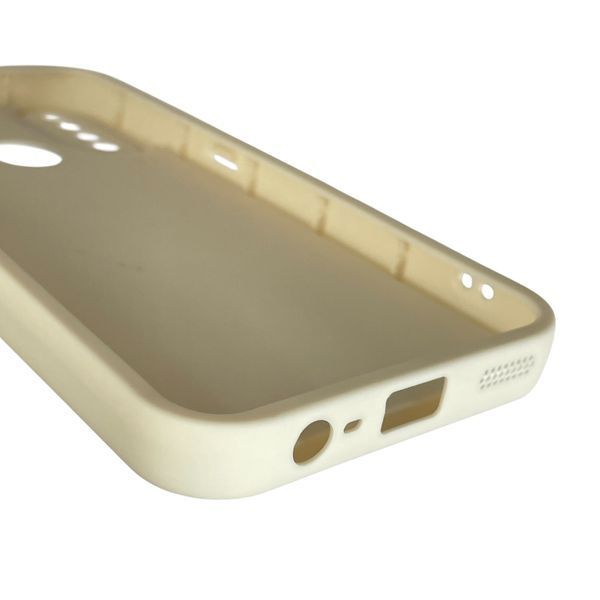 Чехол силиконовый Soft Touch с 3D принтом злой котик для Oppo A31 молочный (Полная защита камеры) 0047184 фото