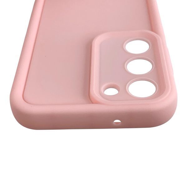 Чехол силиконовый Soft Touch для Samsung Galaxy S23 розовый (Полная защита камеры) 0054060 фото