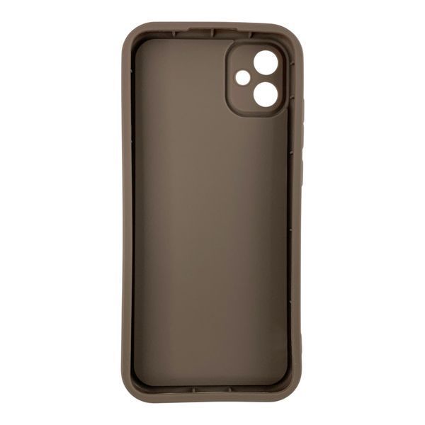 Чехол силиконовый Soft Touch для Samsung Galaxy A04e (A042F) коричневый (Полная защита камеры) 0053966 фото