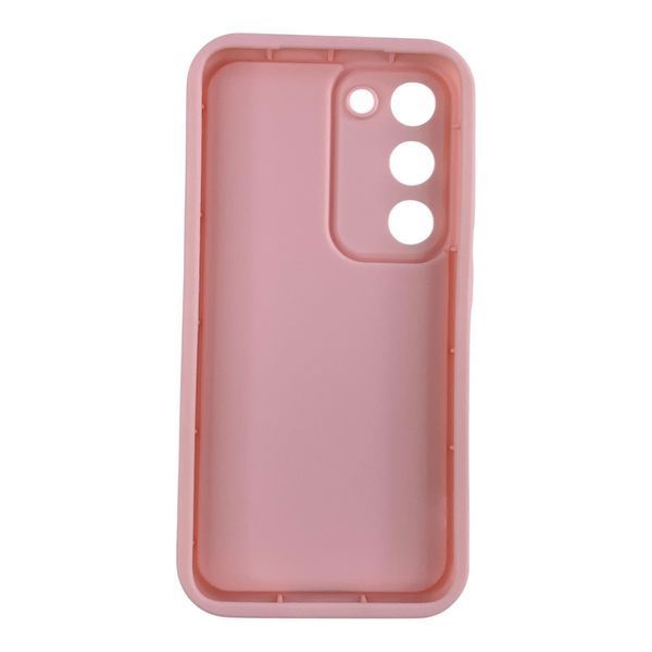 Чехол силиконовый Soft Touch для Samsung Galaxy S23 розовый (Полная защита камеры) 0054060 фото