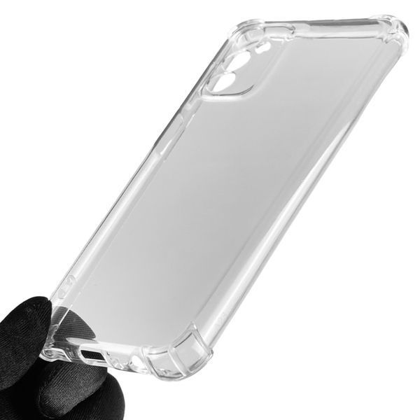 Чехол для Samsung Galaxy M23 5G SM-M236 с бронь углами выше экрана противоударный на самсунг м23 5г прозрачный 0000394 фото