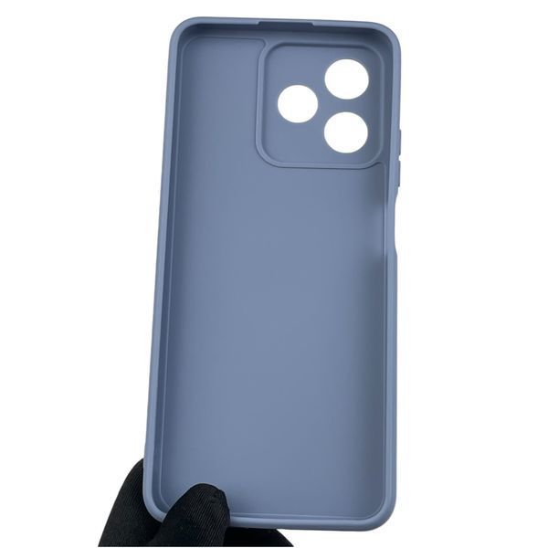 Чехол для Realme C51 с квадратными гранями с защитой камеры на реалми с51 голубой 0012525 фото