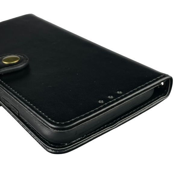 Чехол-книжка для Tecno Spark 6 Go (KE5) с магнитной застежкой с подставкой на техно спарк 6 Go черная 0011974 фото