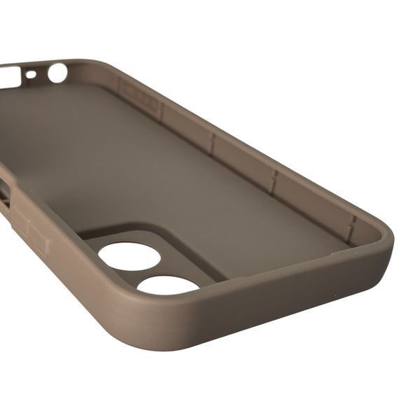 Чехол силиконовый Soft Touch с 3D принтом для OPPO A38 4G (CPH2579) коричневый (Полная защита камеры) 0044687 фото