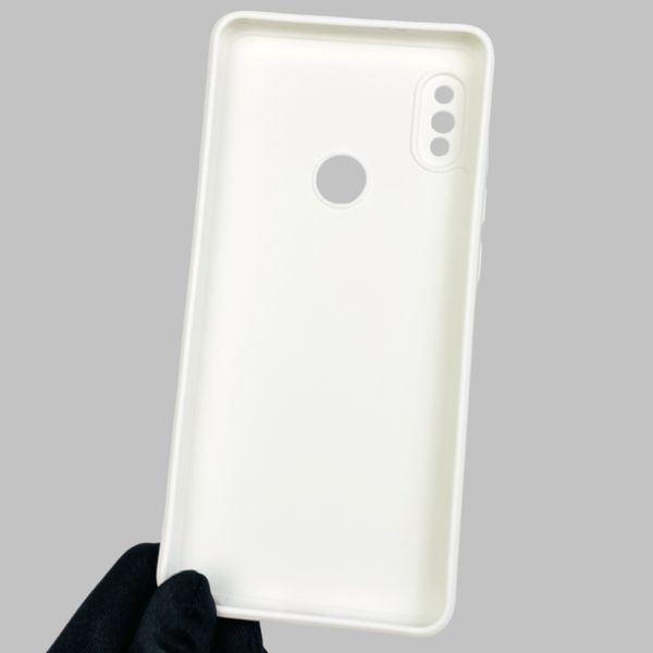 Чехол для Xiaomi Redmi Note 5 Pro с квадратными гранями с защитой камеры на сяоми редми нот 5 про белый 0001510 фото