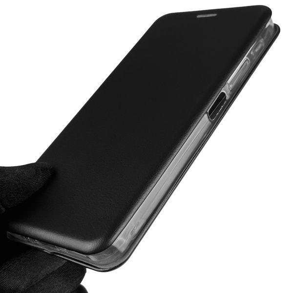 Чехол-книжка для OPPO A17 с подставкой на оппо а17 чёрная 0000547 фото