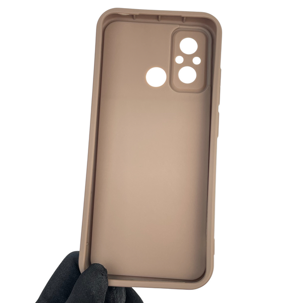 Чохол силіконовий Soft Touch з 3D принтом для Xiaomi Redmi 11A коричневий (Повний захист камери) 0040951 фото