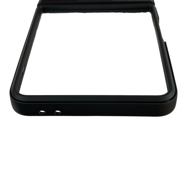 Чохол із шторкою камери для Samsung Galaxy Z Flip 7 чорний (кільце-підставка, броньований) 0059801 фото