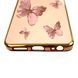 Чохол для TECNO Spark Go 2024 (BG6) з принтом золоті метелики глянцевий із захистом камери із золотою окантовкою 0059490 фото 6