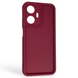 Чохол силіконовий Soft Touch для Realme C55 бордовий (Повний захист камери) 0044013 фото 1
