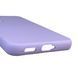 Чехол для Samsung Galaxy S22 (SM-S901B) силиконовый с микрофиброй нескользящий на самсунг с22 сиреневый 0032183 фото 5