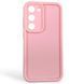 Чехол силиконовый Soft Touch для Samsung Galaxy S23 розовый (Полная защита камеры) 0054060 фото 1