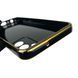 Чехол для Samsung Galaxy M23 5G SM-M236 с кольцом MagSafe с золотой окантовкой на самсунг м23 черный gs1 0021981 фото 5