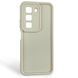 Чехол силиконовый Soft Touch для Infinix Hot 50 (X6882) молочный (Полная защита камеры) 0054455 фото 1