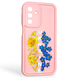 Чохол силіконовий Soft Touch з 3D принтом для Samsung Galaxy A17 5G (SM-A175F) рожевий (Повний захист камери) 0041922 фото 1