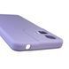 Чохол для Motorola Moto G24 (PB1E0003RS) силіконовий з мікрофіброю нековзний на моторола г24 бузковий 0031771 фото 4