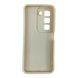 Чехол силиконовый Soft Touch для Infinix Hot 50 (X6882) молочный (Полная защита камеры) 0054455 фото 2