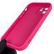 Чехол силиконовый оригинальный Soft Touch с 3D принтом мема сибу для Apple iPhone 12 малиновый (Полная защита камеры) 0047295 фото 2