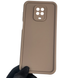 Чехол силиконовый Soft Touch для Xiaomi Redmi Note 9 Pro коричневый (Полная защита камеры) 0040069 фото 1