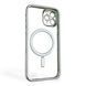 Чохол для Apple iPhone 11 Pro з лінзами на камері з MagSafe на айфон 11 про срібний 0034355 фото 2