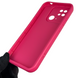 Чехол силиконовый оригинальный Soft Touch с 3D принтом милый мишка для Xiaomi Poco C40 малиновый (Полная защита камеры) 0043633 фото 4