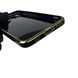 Чохол для Huawei Nova 3i глянцевий з кільцем MagSafe із золотою окантовкою на хуавей нова 3і чорний gs1 0022694 фото 4