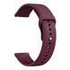 Ремешок силиконовый 20 мм для Samsung Galaxy Watch 8 бордовый 0054722 фото 1
