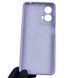 Чохол для Motorola Moto G24 (PB1E0003RS) силіконовий з мікрофіброю нековзний на моторола г24 бузковий 0031771 фото 2