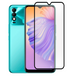 Захисне скло для телефона Tecno Spark 8 (KG6K) протиударне повноекранне на техно спарк 8 чорне 0038780 фото 1