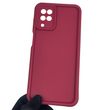 Чохол силіконовий Soft Touch для Samsung Galaxy A12 (SM-A127F) бордовий (Повний захист камери)