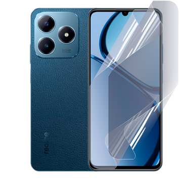 Плівка гідрогелева для Realme C60 глянсова протиударна на реалмі с60 прозора 0033949 фото