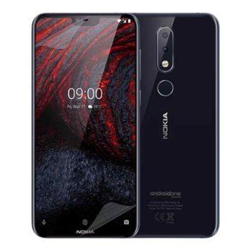 Плёнка гидрогелевая для Nokia 6.1 Plus МАТОВАЯ на нокиа 6.1 плюс прозрачная 0006198 фото