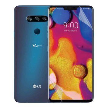 Антишпион приватная плёнка гидрогелевая для LG V40 ThinQ на лг в40 синкью прозрачная 0030339 фото