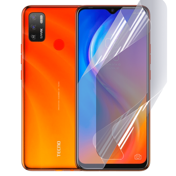 Плівка гідрогелева для Tecno Spark 5 Air глянцева протиударна на техно спарк 5 ейр прозора 0035186 фото