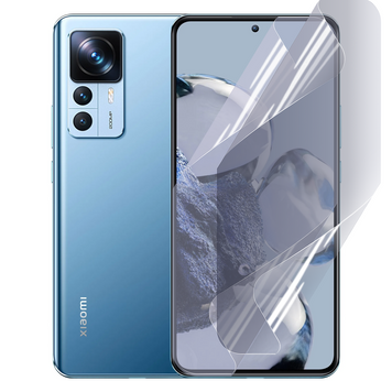Плёнка гидрогелевая для Xiaomi 12T глянцевая противоударная на сяоми 12т прозрачная 0003350 фото