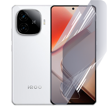 Плёнка гидрогелевая для VIVO IQOO Z9 Turbo Plus глянцевая противоударная на виво айку з9 турбо плюс прозрачная 0034984 фото