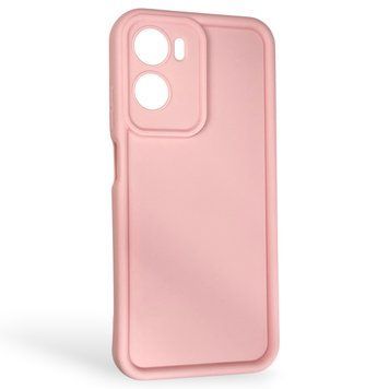 Чехол силиконовый Soft Touch для Motorola E15 розовый (Полная защита камеры) 0044147 фото