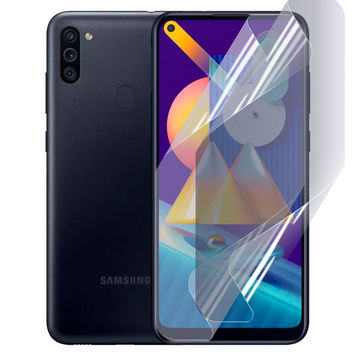 Плівка гідрогелева для Samsung Galaxy M11 (SM-M115F) глянцева протиударна на самсунг м11 прозора 0003258 фото