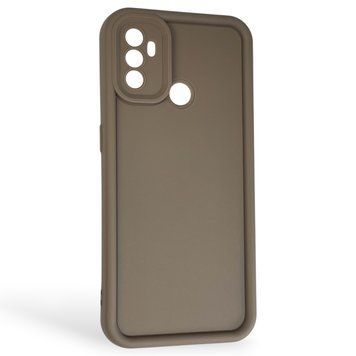 Чехол силиконовый Soft Touch для OPPO A53 (4G) коричневый (Полная защита камеры) 0044274 фото