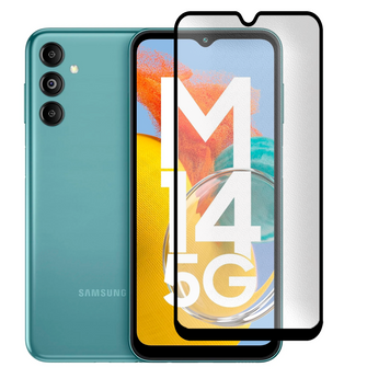 Защитное стекло МАТОВОЕ для телефона Samsung Galaxy M14 5G (SM-M146) противоударное на самсунг м14 5г черное 0039210 фото