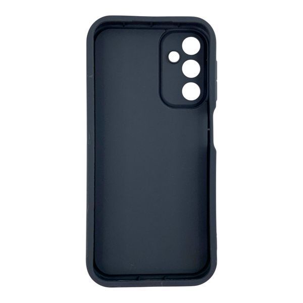 Чехол силиконовый Soft Touch с 3D принтом милые котики с лапками для Samsung Galaxy A24 (SM-A245F) черный (Полная защита камеры) 0059591 фото