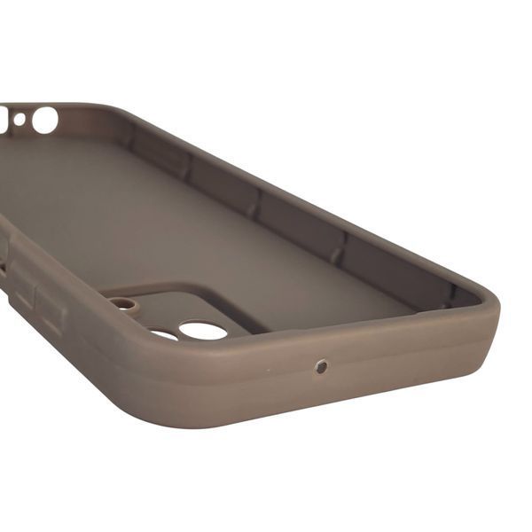 Чохол силіконовий оригінальний Soft Touch з 3D принтом злого кота для Samsung Galaxy M12 (SM-M127F) коричневий (Повний захист камери) 0046361 фото