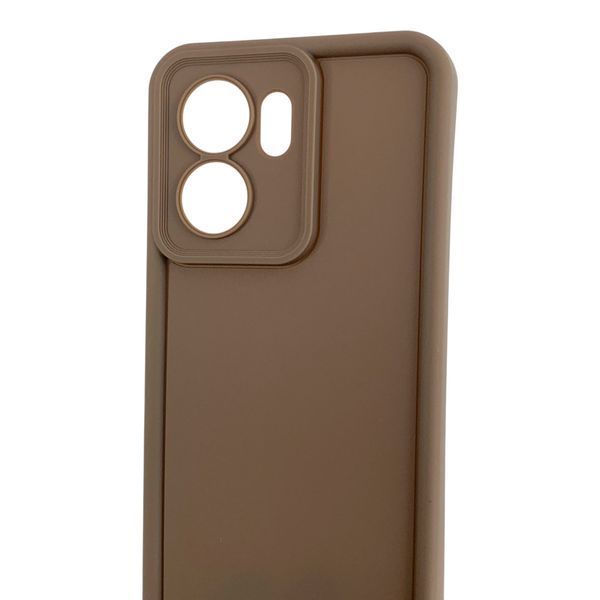 Чохол силіконовий Soft Touch для Oppo Reno 13F коричневий (Повний захист камери) 0054238 фото