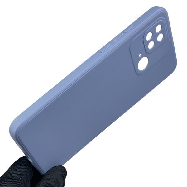 Чохол для Xiaomi Redmi 10C з квадратними гранями із захистом камери на сяомі редмі 10с блакитний 0012728 фото