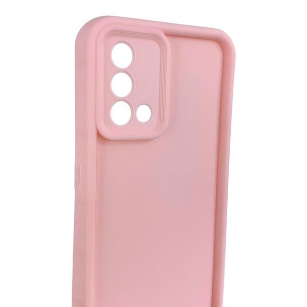 Чохол силіконовий Soft Touch для Oppo A74 4G рожевий (Повний захист камери) 0054288 фото