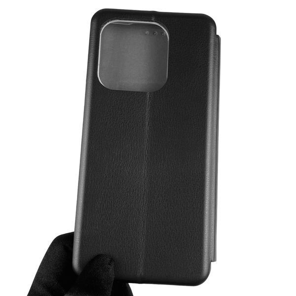 Чохол-книжка для TECNO Spark 10 KI5q з підставкою на техно спарк 10 чорна 0000849 фото