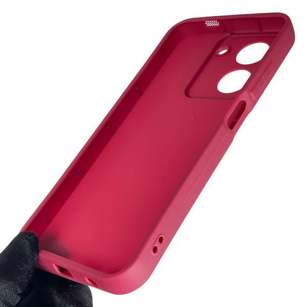Чохол силіконовий Soft Touch з 3D принтом для Xiaomi Redmi A5 EU бордовий (Повний захист камери) 0042274 фото