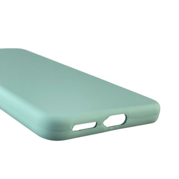 Чехол для Xiaomi Redmi Note 11 Pro 4G силиконовый с микрофиброй на сяоми редми нот 11 про 4г бирюзовый 0032678 фото
